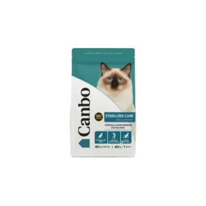 Alimento Canbo Sterilized 3 KG Care con Salmón