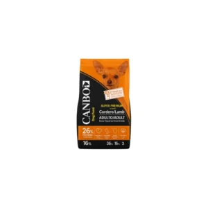Alimento Canbo Adulto 3 KG con Cordero y Arroz