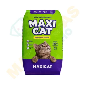 Gatos Adultos Maxi Cat Sabor Pollo y Pescado  Descripción: