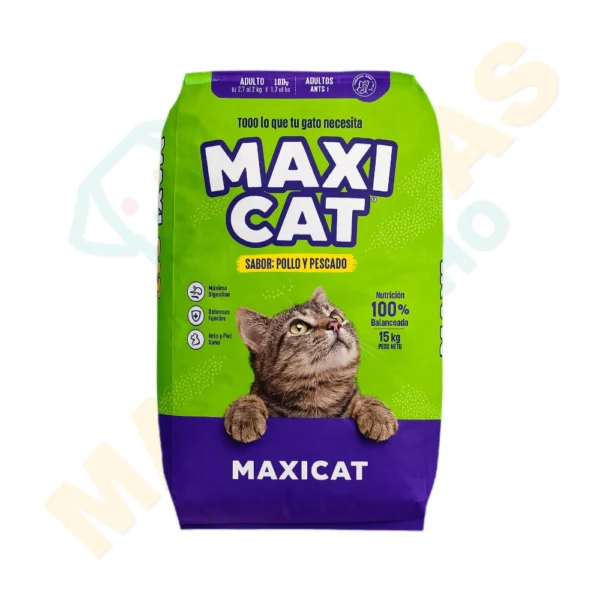 maxicat-adulto-sabor-pollo-y-pescado.webp Gatos Adultos Maxi Cat Sabor Pollo y Pescado Descripción: