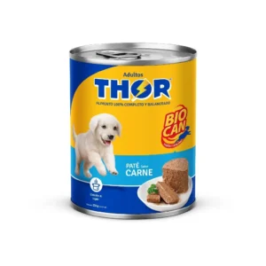 Lata de Comida para Perros THOR - Sabor Carne (cachorro)