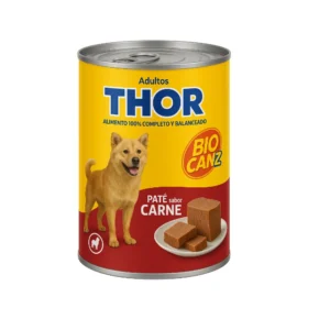 Paté para Perro Adulto thor Carne