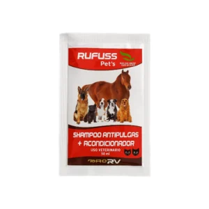 Shampoo Antipulgas + Acondicionador Rufuss Pet's