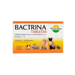 BACTRINA – Antibiótico de amplio espectro para Perros, Gatos y Pequeños Animales