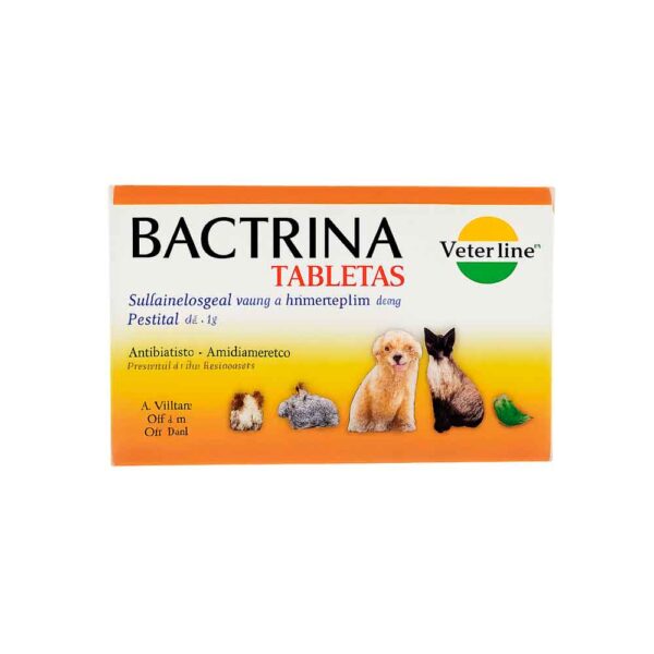 BACTRINA – Antibiótico de amplio espectro para Perros, Gatos y Pequeños Animales