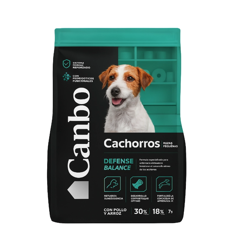 Alimento Canbo Cachorros 7kg con Pollo y Arroz