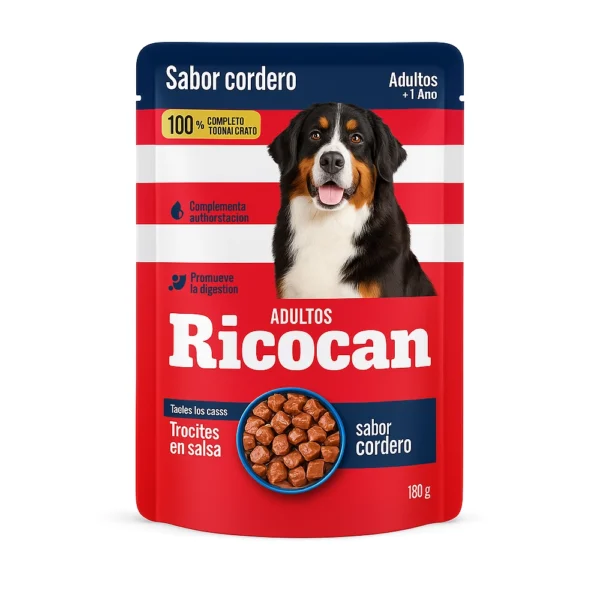 Ricocan Trozos en Salsa cordero