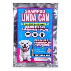 shampo linda can Linda Can Shampoo Antipulgas, Garrapatas y Piojos 30 ml