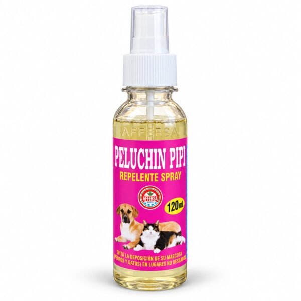 Peluchín Pipí repelente spray para perros y gatos 120 ml Peluchín Pipí repelente spray para perros y gatos 120 ml