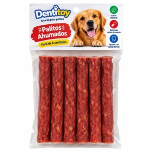 Dentitoy palitos ahumados pack de 6 unidades para perros Dentitoy palitos ahumados pack de 6 unidades para perros