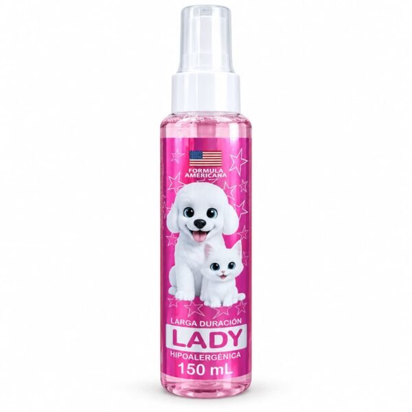 Lady colonia hipoalergénica para mascotas 150 ml Lady colonia hipoalergénica para mascotas 150 ml