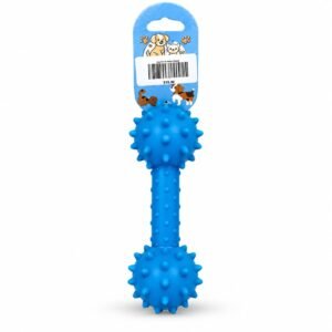 Hueso de juguete con puntas en relieve para perros